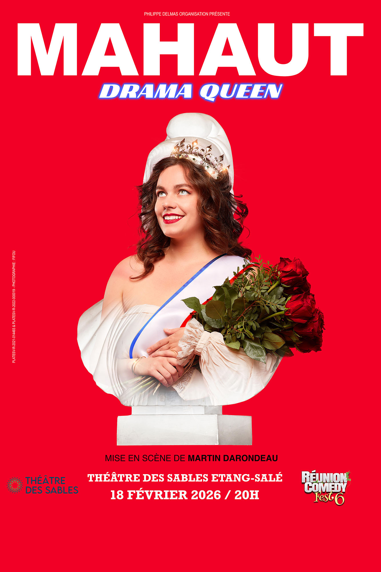 DRAMA QUEEN - TOURNEE - AFFICHE FIFOU-Récupéré