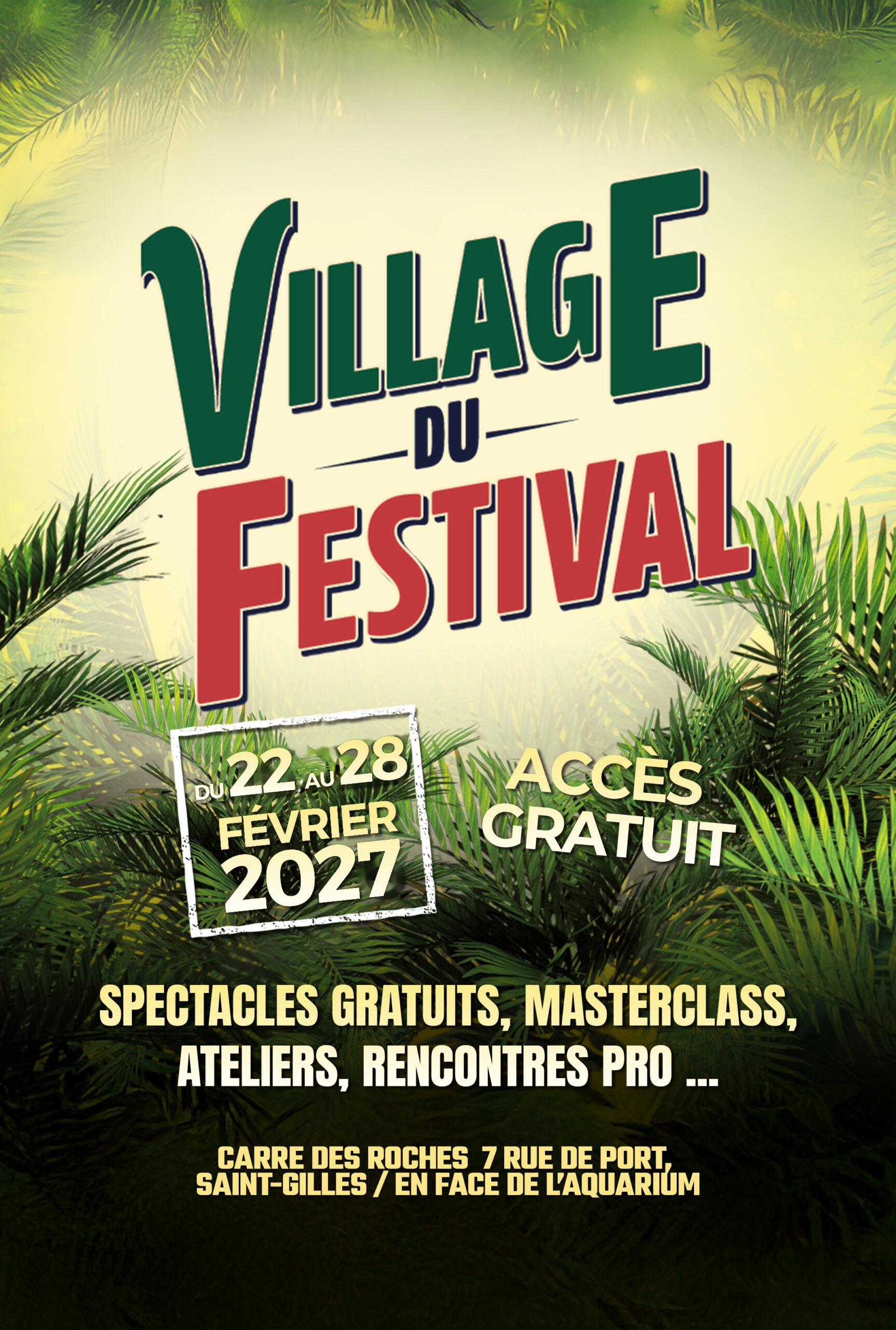 Village du Festival du 22 au 28 février 2027 (mobile)